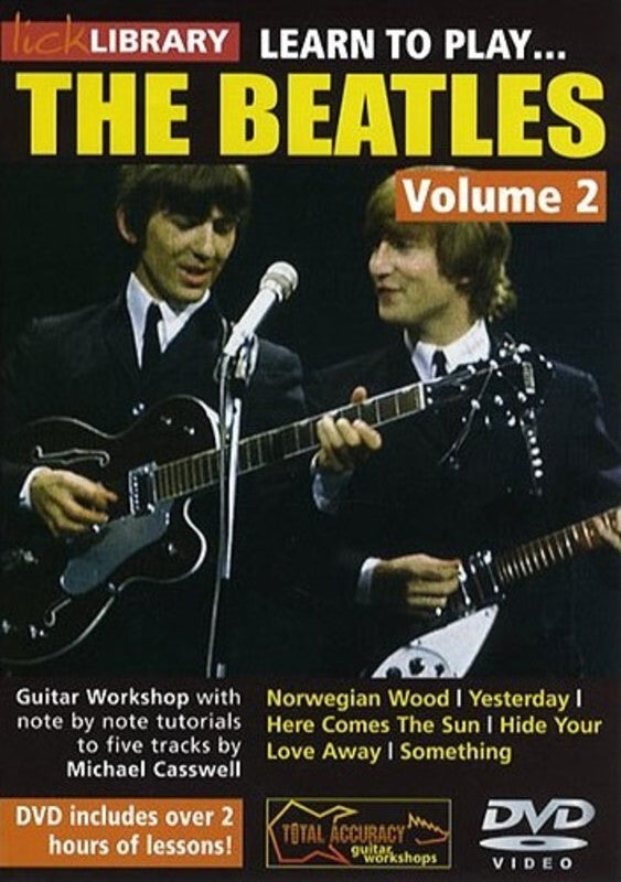 Learn To Play Beatles Vol 2 DVD