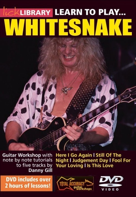 Learn To Play Whitesnake DVD