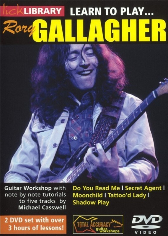 Learn To Play Rory Gallagher DVD