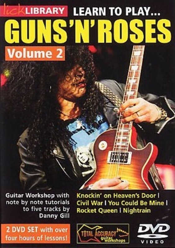 Learn To Play Guns N Roses Vol.2 2Dvds