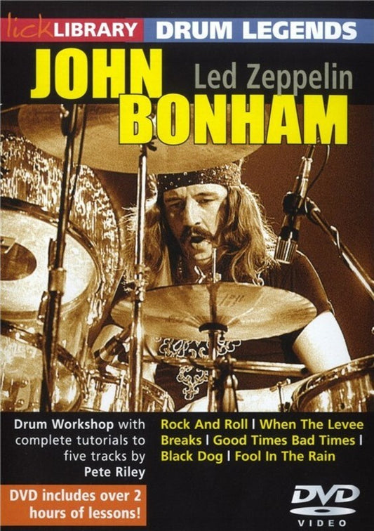 Drum Legends John Bonham (Led Zeppelin) Dvd