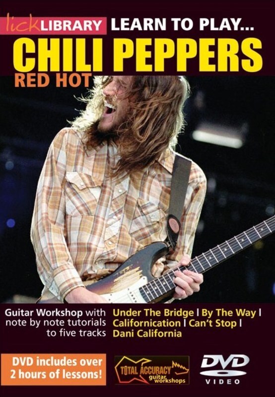 Learn To Play Red Hot Chili Peppers DVD