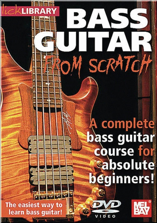 Lick Library Bass Guitar From Scratch DVD