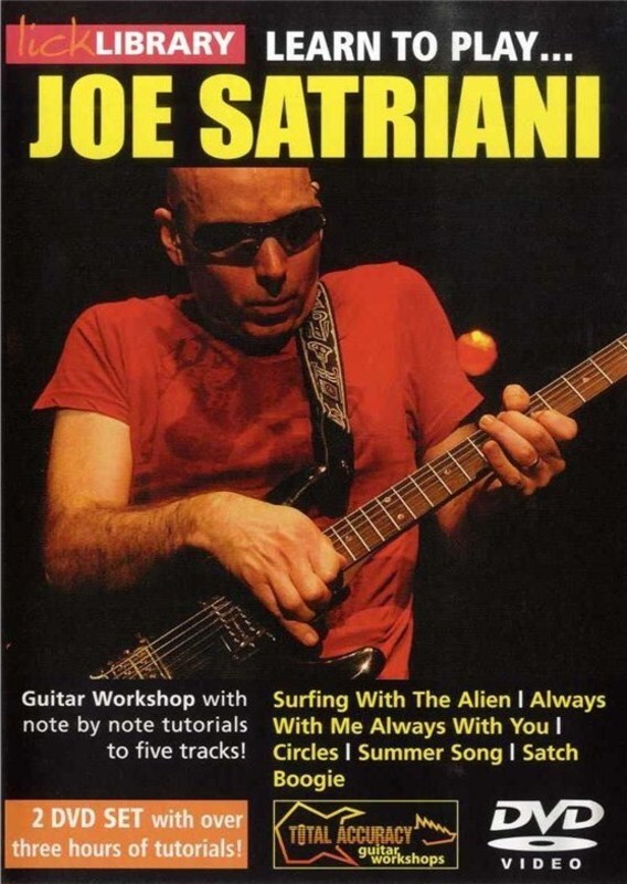Learn To Play Joe Satriani DVD