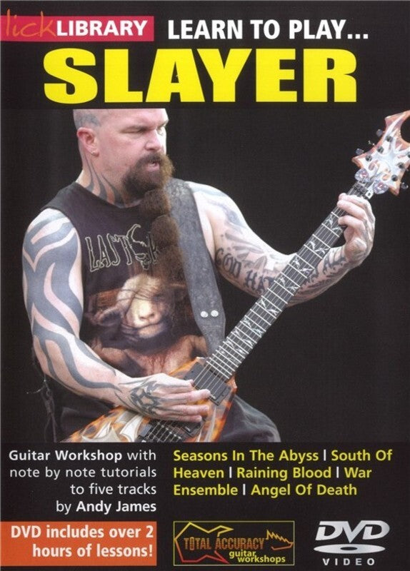 Learn To Play Slayer DVD