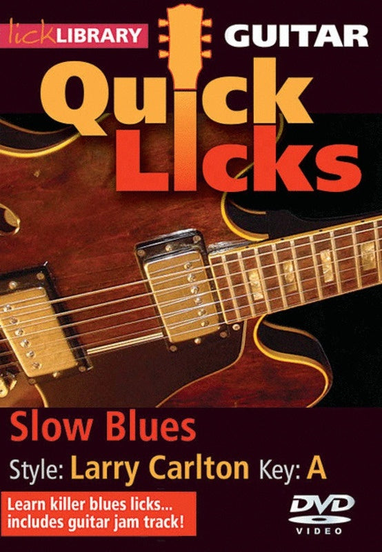 Guitar Quick Licks Slow Blues(Larry Carlton) DVD