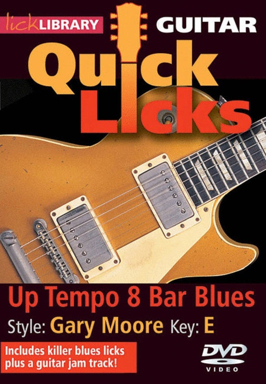 Guitar Quick Licks Up Tempo Blues(G.Moore)Dvd