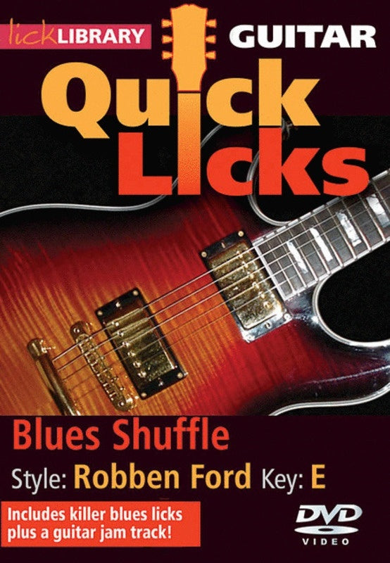 Guitar Quick Licks Blues Shuffle(R.Ford)Dvd