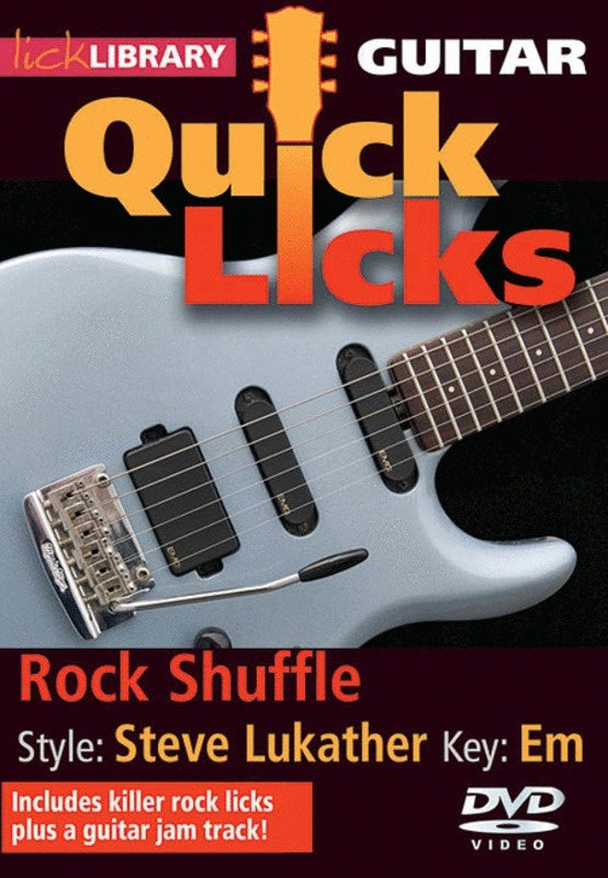 Guitar Quick Licks Rock Shuffle DVD