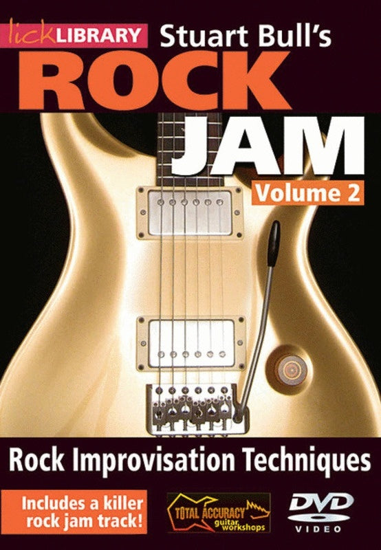 Lick Library Stuart Bull'S Rock Jam Vol 2 DVD