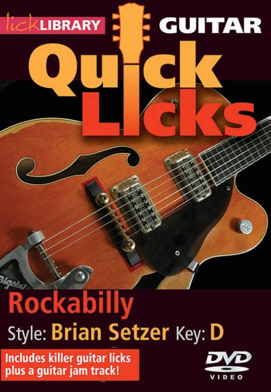 Quick Licks Brian Setzer DVD