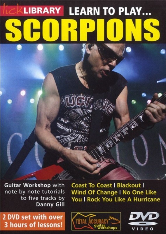 Learn To Play Scorpions 2Dvd