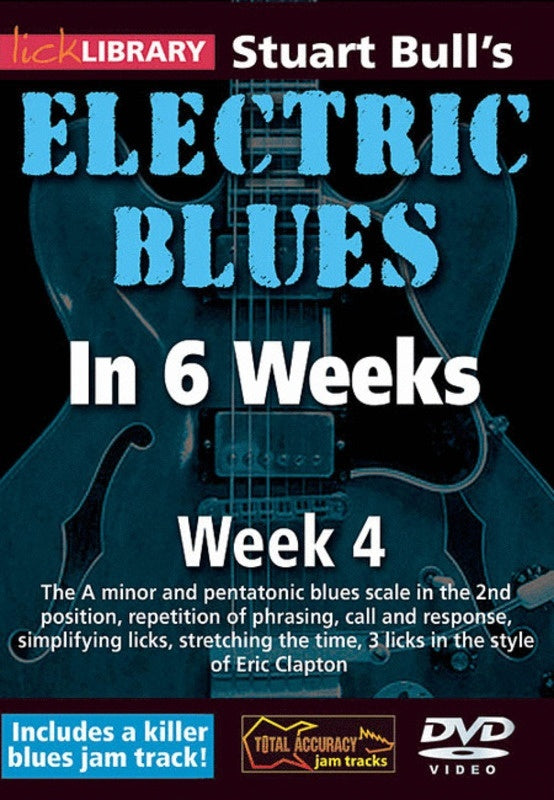 Lick Library Bull'S Electric Blues 6 Wks Guitar DVD 4