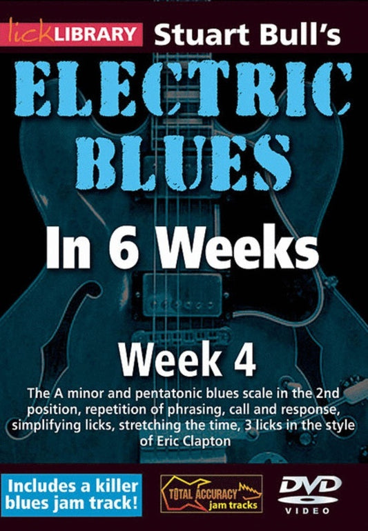 Lick Library Bull'S Electric Blues 6 Wks Guitar DVD 4