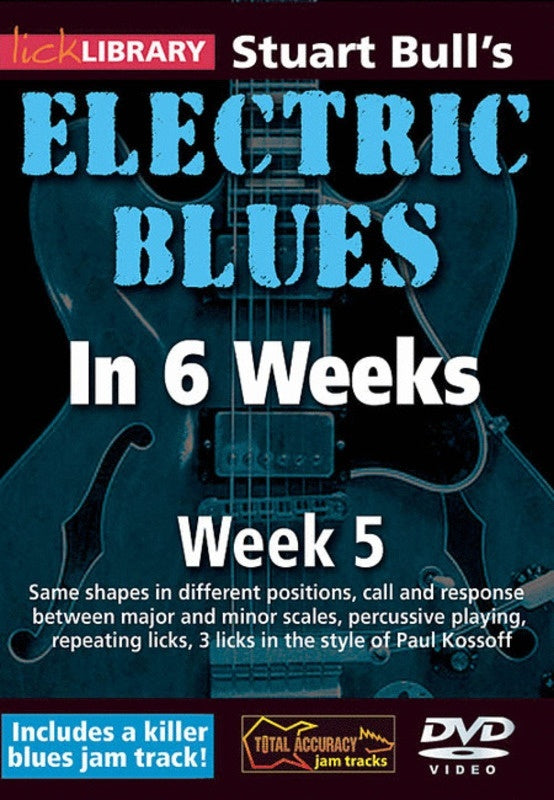 Lick Library Bull'S Electric Blues 6 Wks Guitar DVD 5