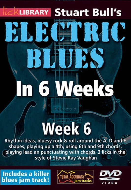 Lick Library Bull'S Electric Blues 6 Wks Guitar DVD 6