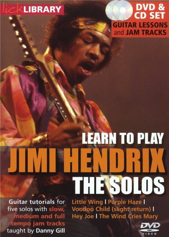 Learn To Play Jimi Hendrix The Solos DVD