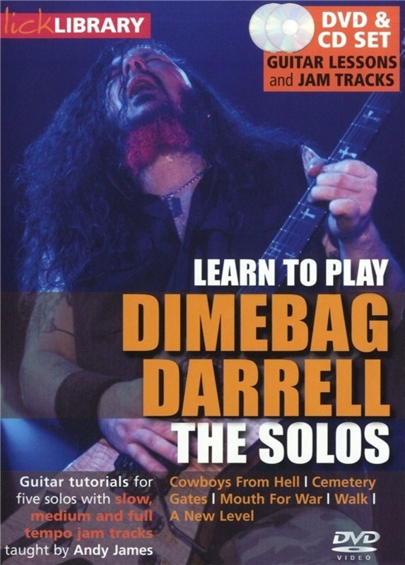 Learn To Play Dimebag Darrell DVD