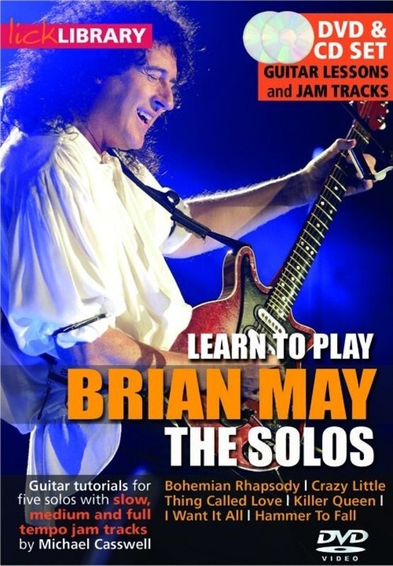 Lick Library Brian May The Solos DVD