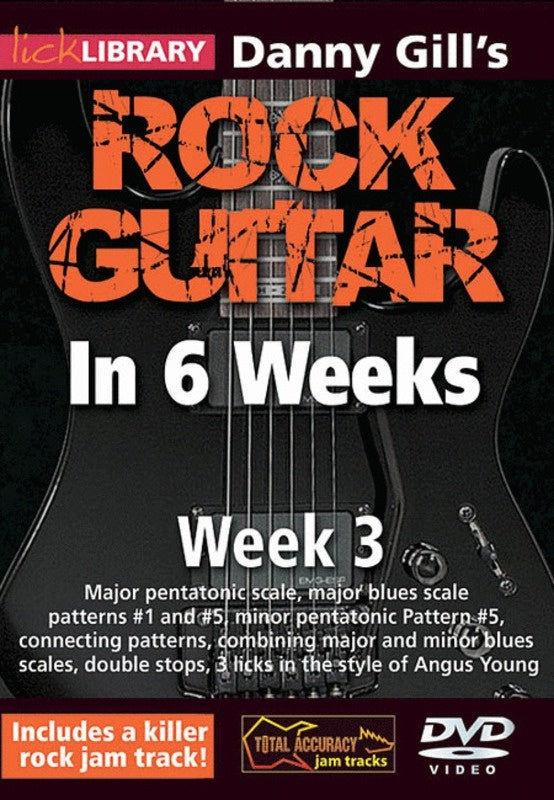 Gill'S Rock Guitar In 6 Weeks DVD 3
