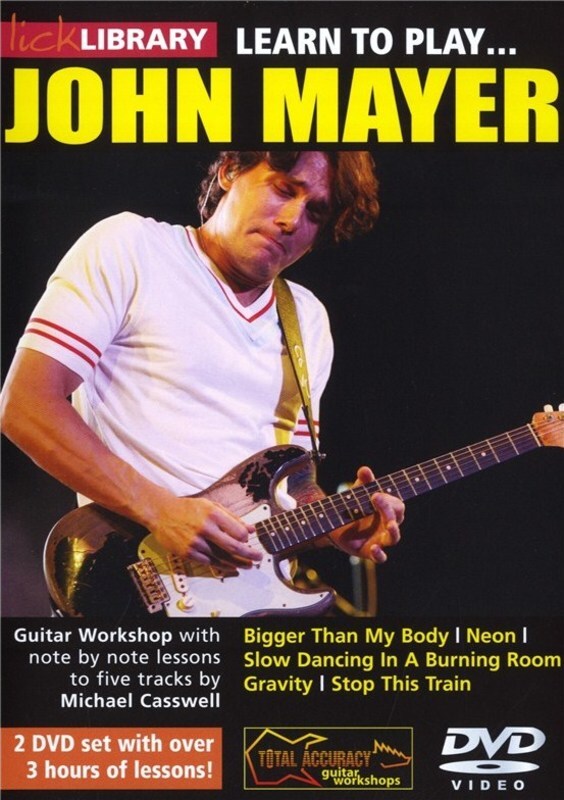 Learn To Play John Mayer 2 DVDs