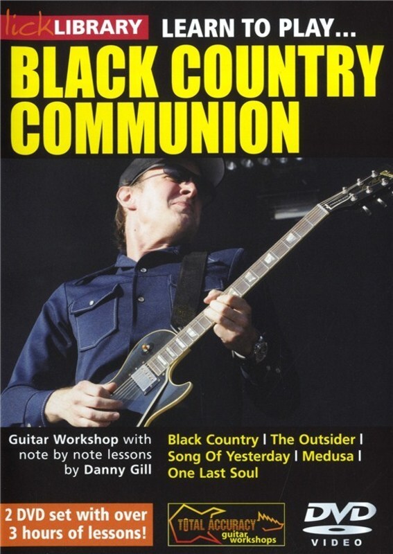 Learn To Play Black Country Communion DVD