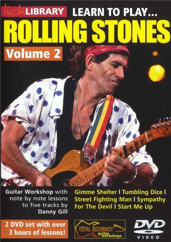 Learn To Play The Rolling Stones Vol2 DVD