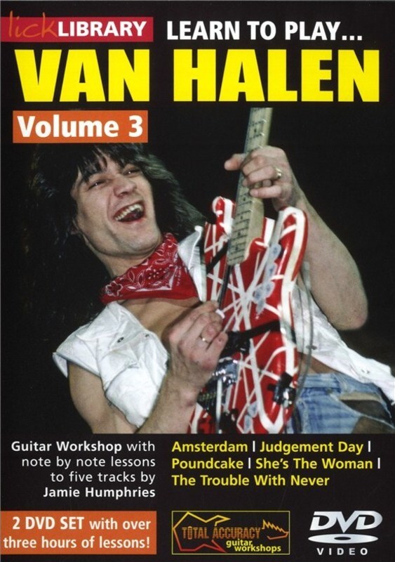 Learn To Play Van Halen Vol.3 2 DVD