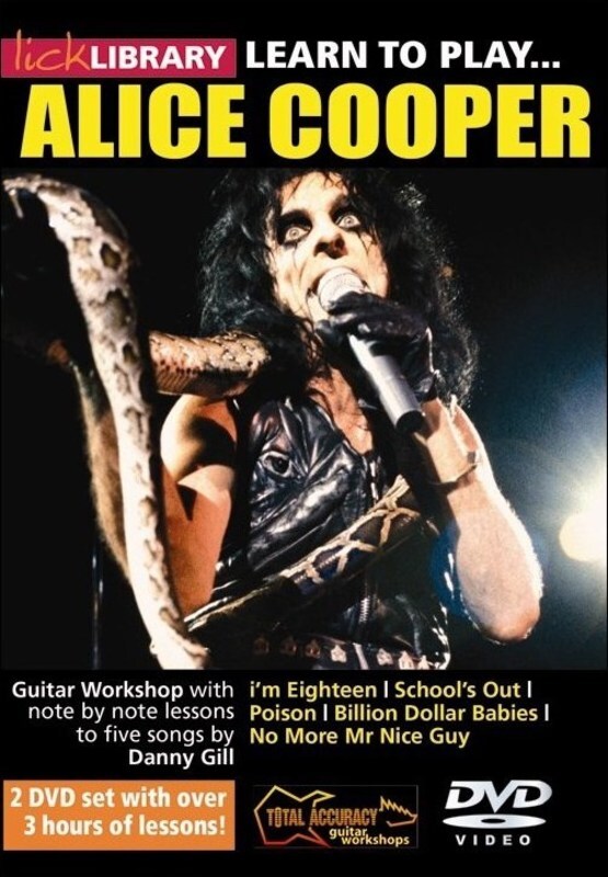 Learn To Play Alice Cooper 2 DVD