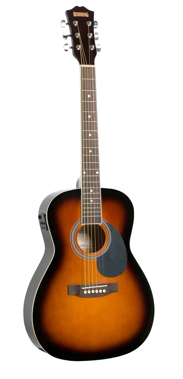 Redding 3/4 Electric/Acoustic Guitar - Tobacco Sunburst — view 2