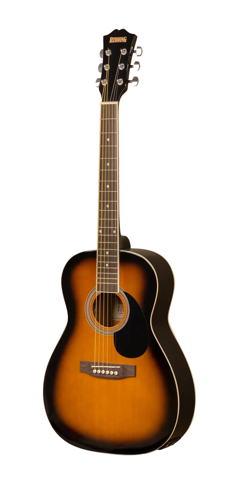 Redding 3/4 Electric/Acoustic Guitar - Tobacco Sunburst — view 5