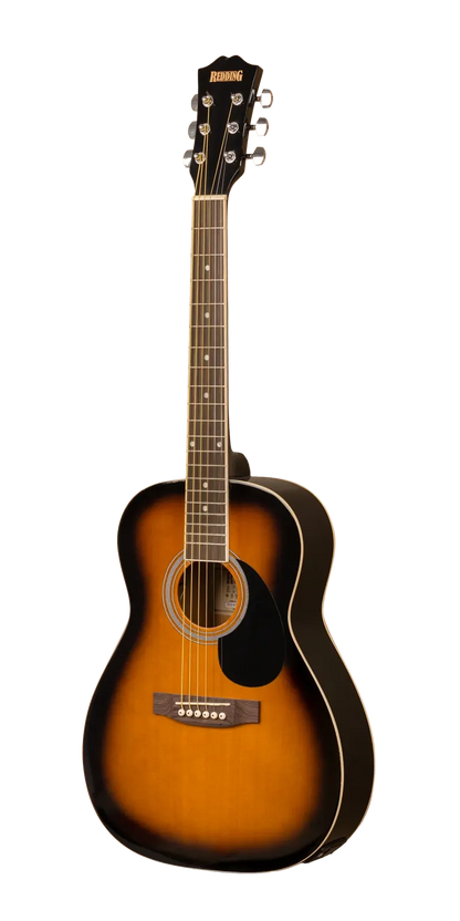 Redding 3/4 Electric/Acoustic Guitar - Tobacco Sunburst — view 5