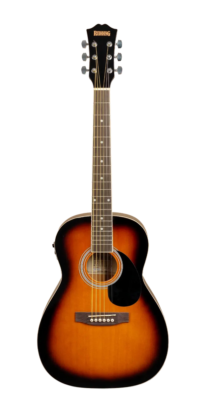 Redding 3/4 Electric/Acoustic Guitar - Tobacco Sunburst — view 3