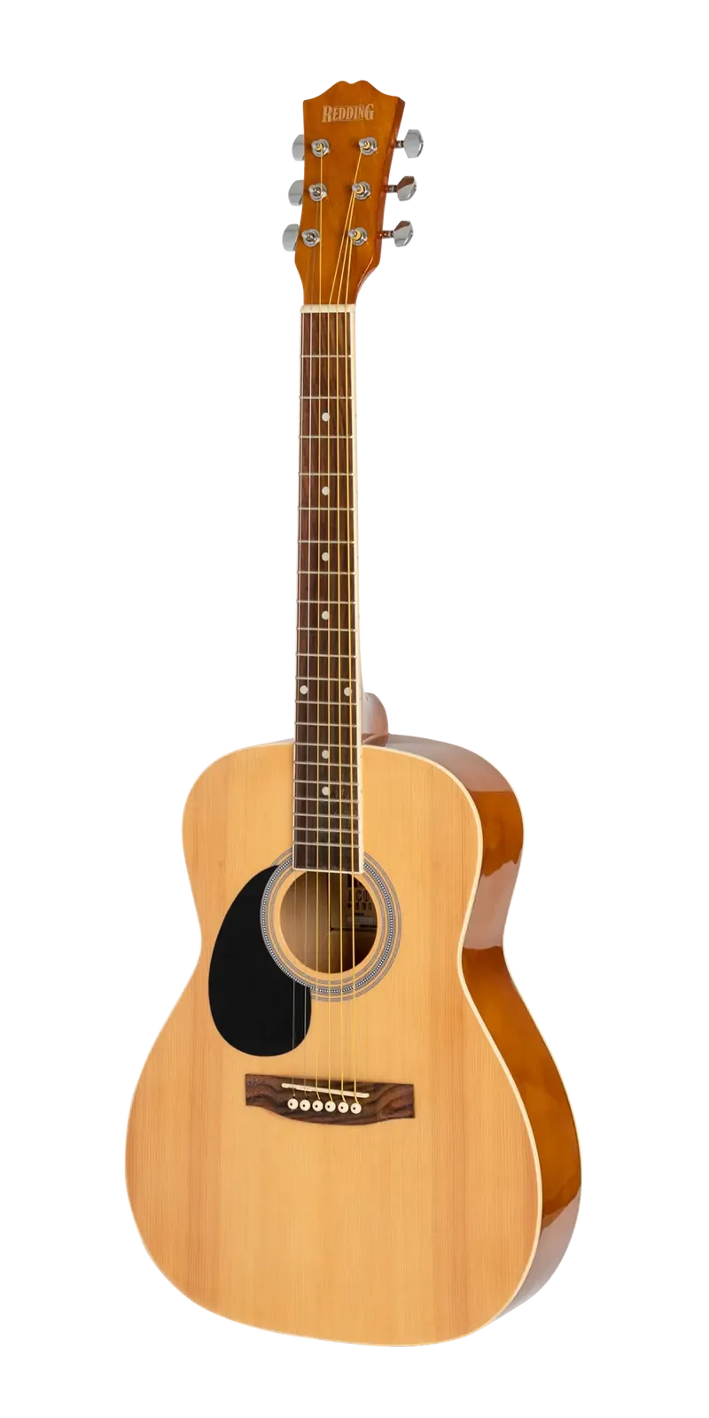 Redding 3/4 Acoustic Left Hand Guitar - Natural Gloss Finish — view 3