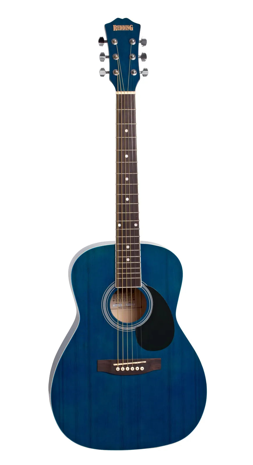 Redding 3/4 Acoustic Guitar - Trans Blue (Model RED34TBU)