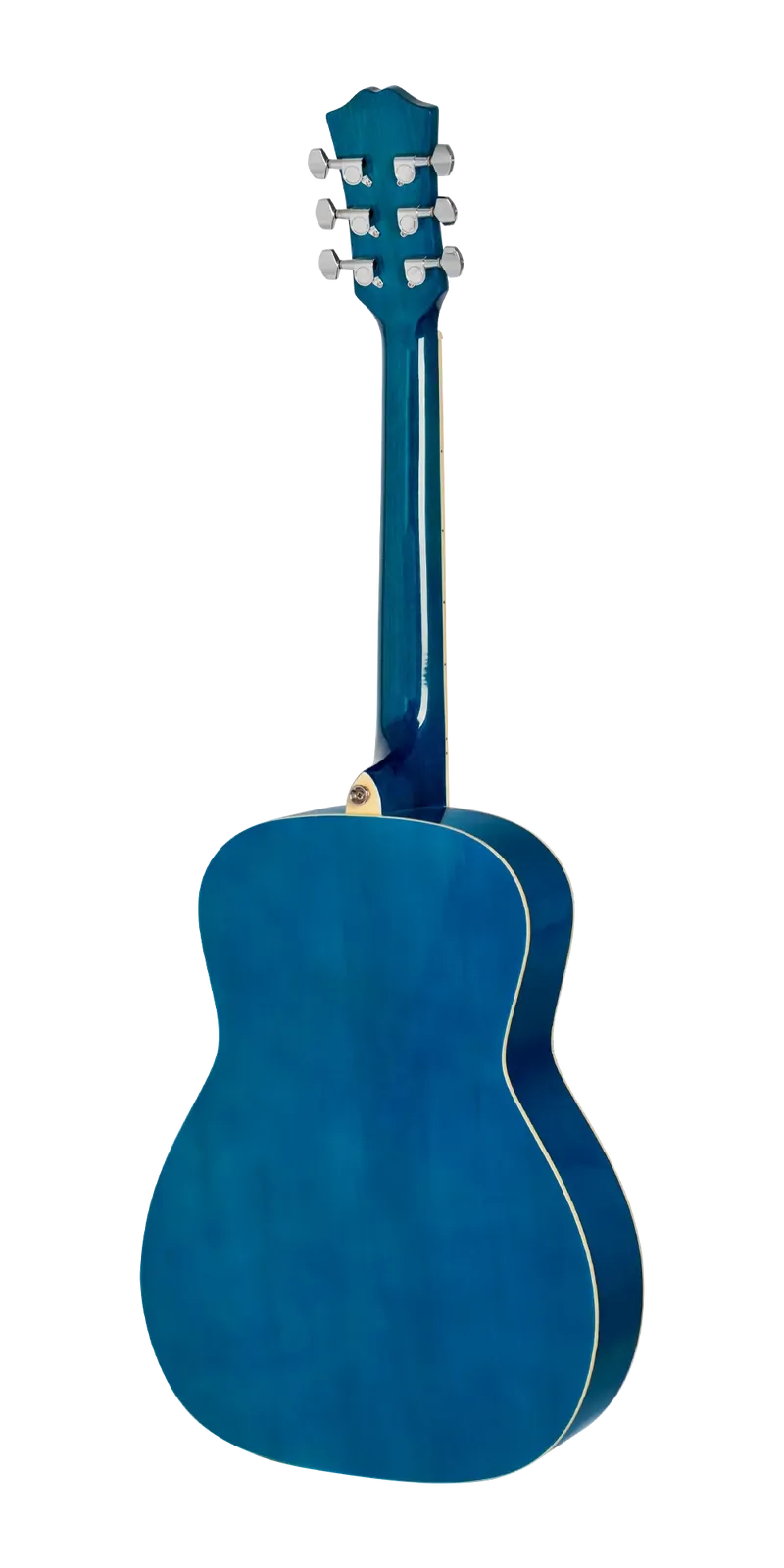 Redding 3/4 Acoustic Guitar - Trans Blue (Model RED34TBU) — view 3