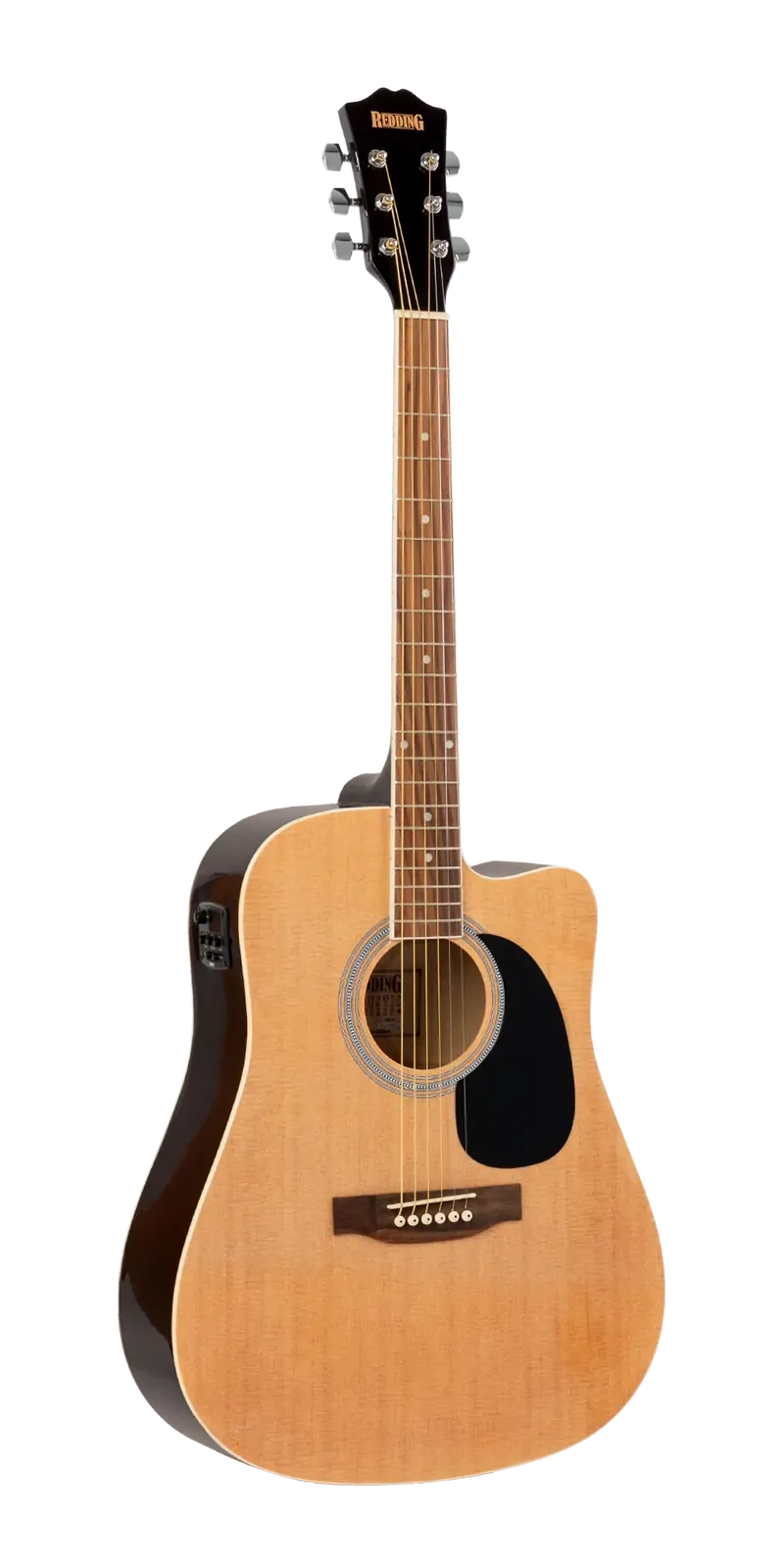 Redding RED50CE Dreadnought Steel String Acoustic/Electric Guitar Natural Gloss — view 5