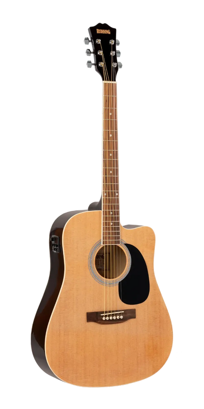 Redding RED50CE Dreadnought Steel String Acoustic/Electric Guitar Natural Gloss — view 5
