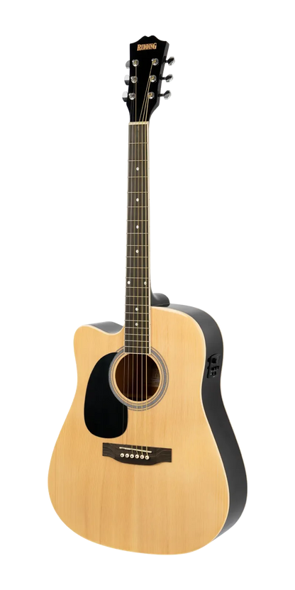 Redding RED50CELH Left-Handed Acoustic Electric Guitar - Natural Finish — view 5