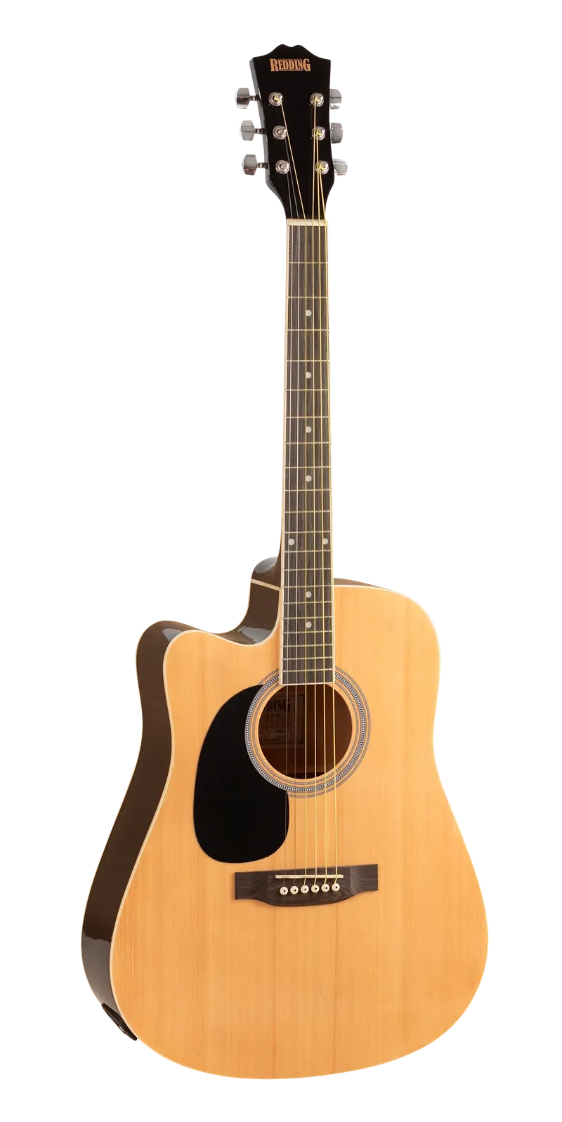 Redding RED50CELH Left-Handed Acoustic Electric Guitar - Natural Finish