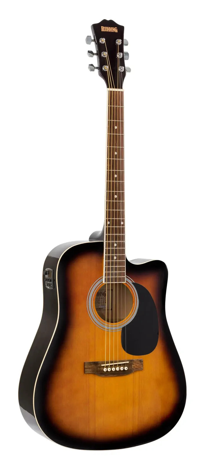Redding Dread Steel String A/E Guitar Tobacco Sunburst — view 2