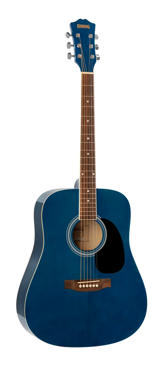 Redding Acoustic Trans Blue Guitar