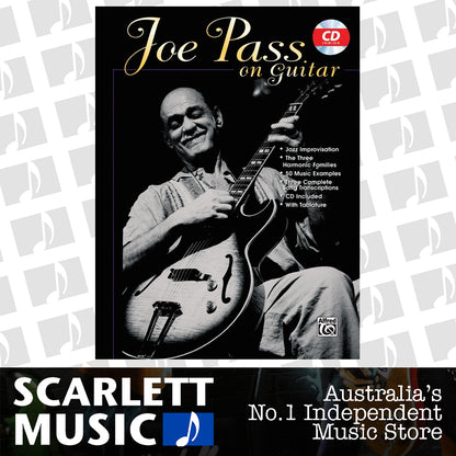 Joe Pass On Guitar Book/CD — view 2