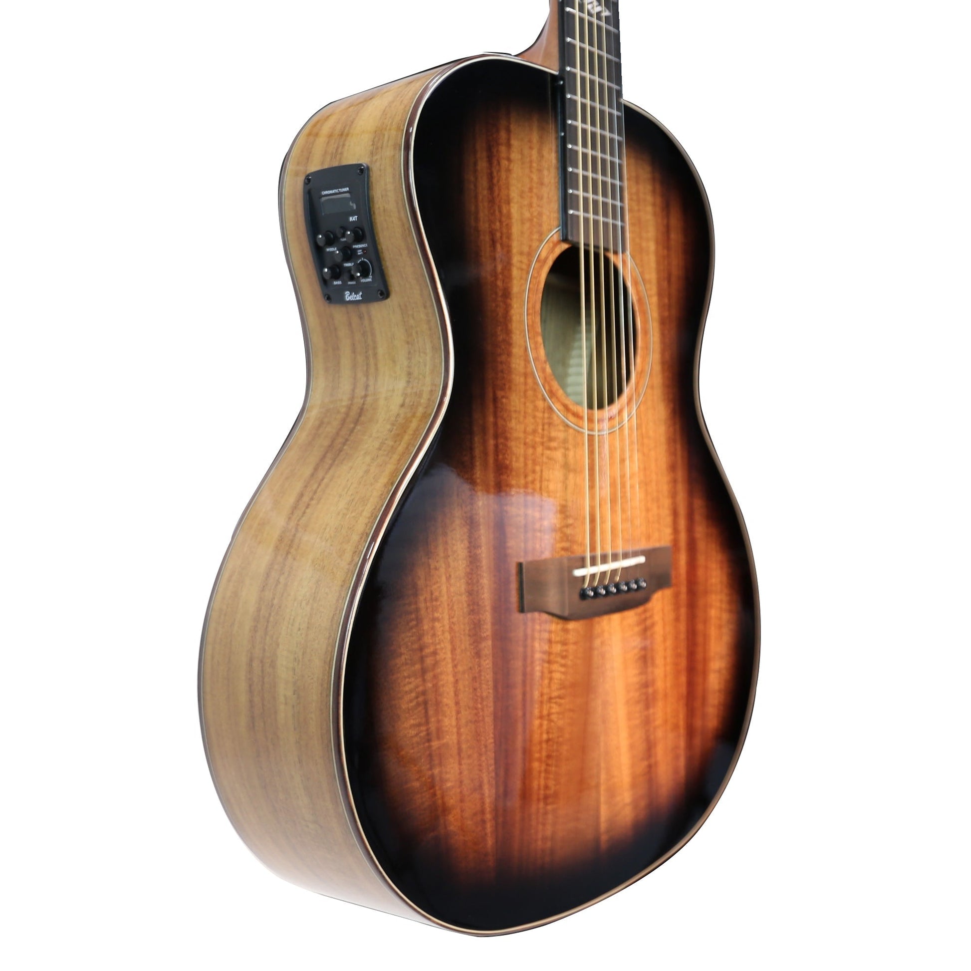 Ranch Series 49 Auditorium Acoustic-Electric Guitar Blackburst Gloss Left Handed — view 3