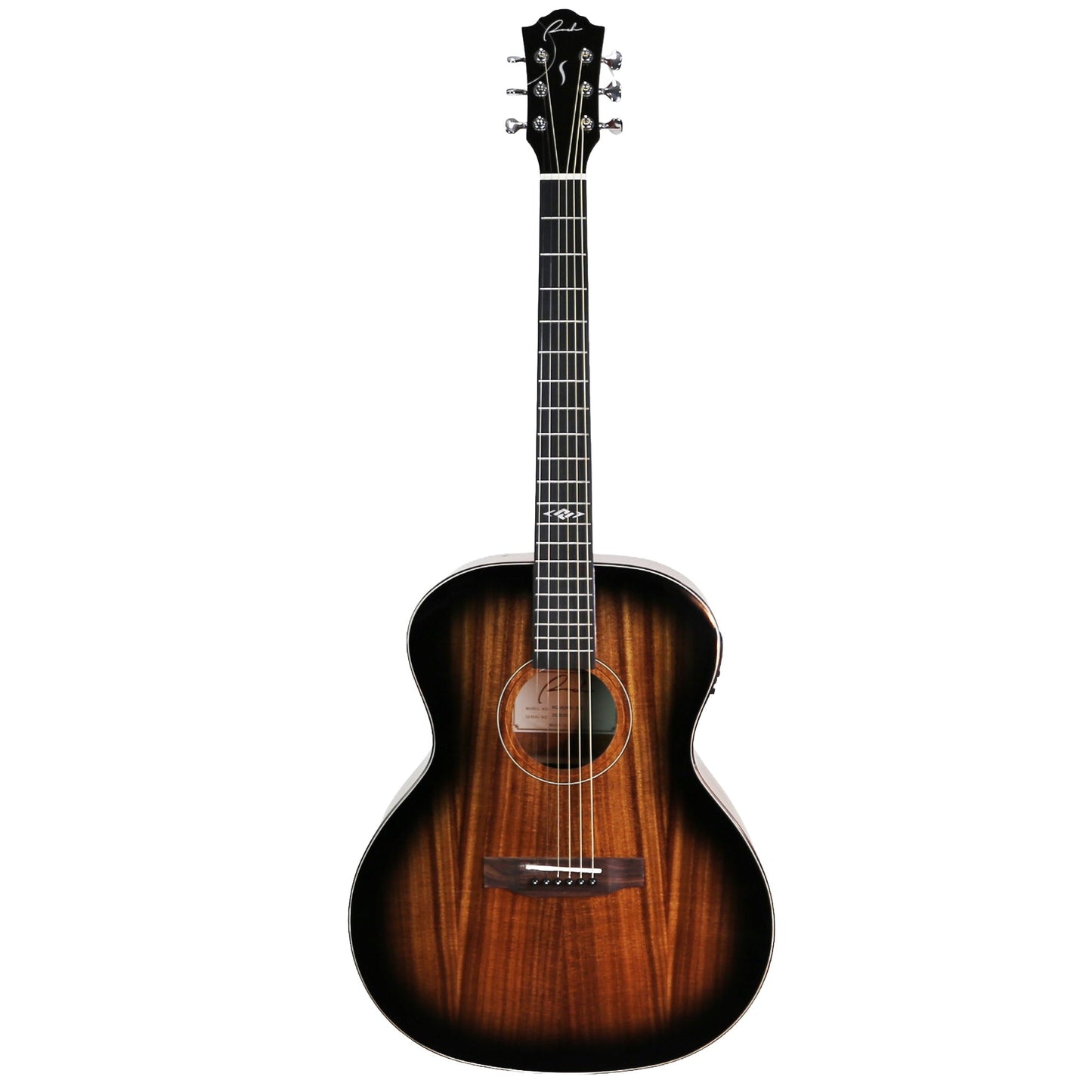 Ranch Series 49 Left Handed Auditorium Acoustic-Electric Guitar Blackburst Gloss
