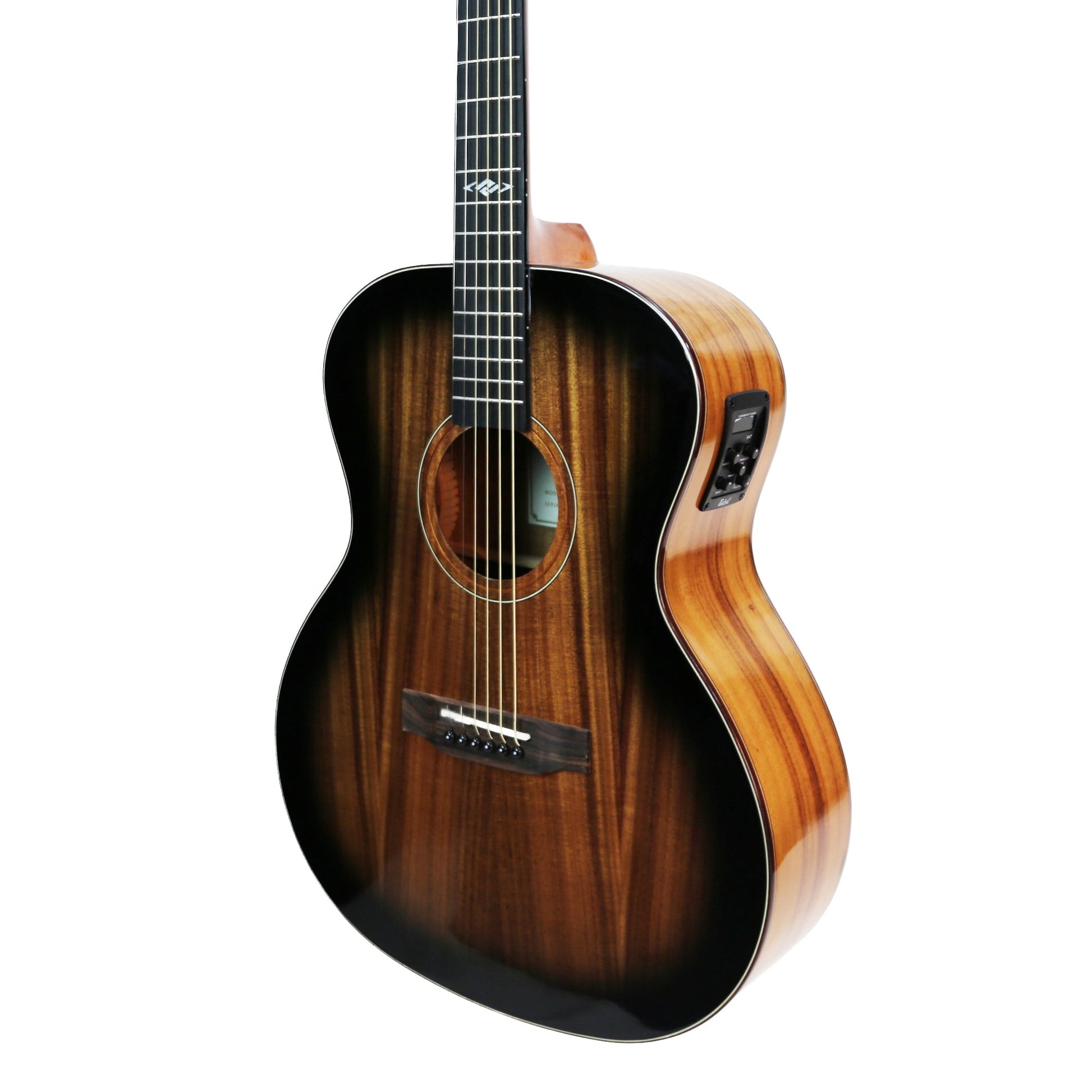 Ranch Series 49 Left Handed Auditorium Acoustic-Electric Guitar Blackburst Gloss — view 2