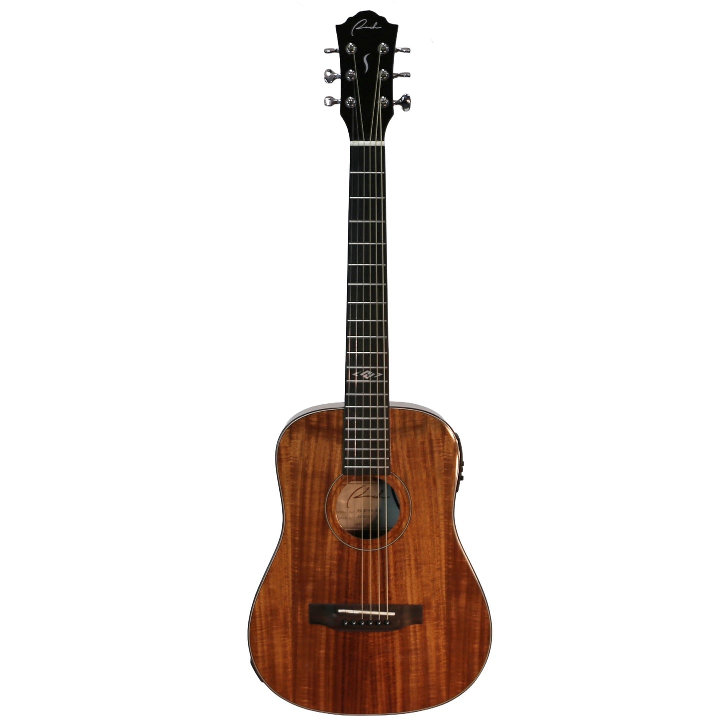 Ranch Series 48 Left Handed Babe Traveller Acoustic-Electric Guitar Natural Gloss