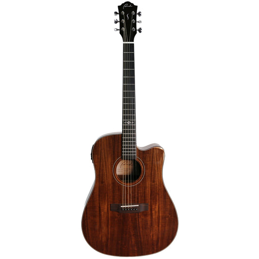 Ranch Series 48 Dreadnought Cutaway Acoustic-Electric Guitar Natural Gloss Left Handed