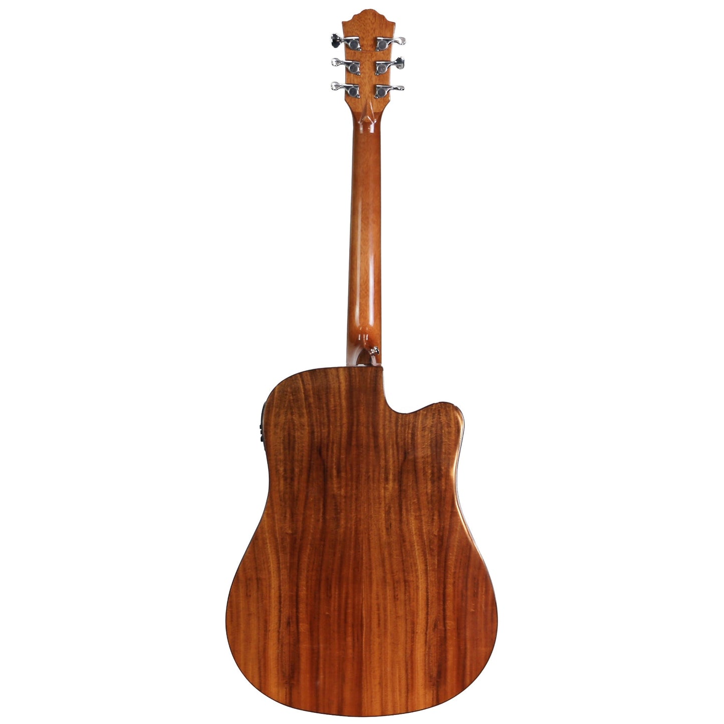 Ranch 'Series 48' Left Handed Dreadnought Cutaway Acoustic-Electric Guitar Natural Gloss — view 2