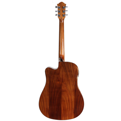 Ranch Series 49 Dreadnought Cutaway Acoustic-Electric Guitar Blackburst Gloss Left Handed — view 2